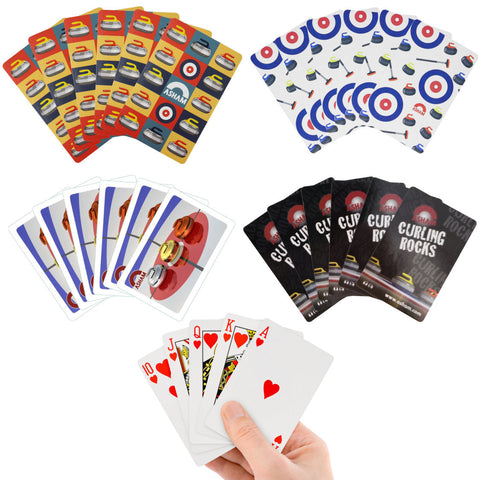 Curling Themed Playing Cards